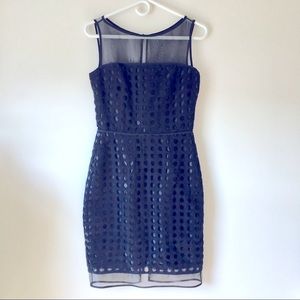 Yoana Baraschi Op Art Lace Body Dress